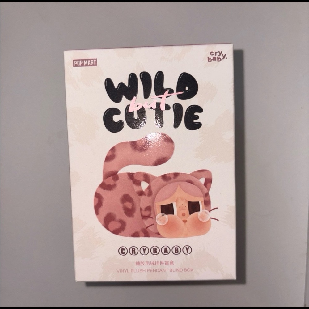 Pop Mart Crybaby Wild Cutie Vinyl Plush